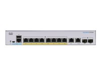 Cisco Business 250 Series CBS250-8FP-E-2G - Commutateur - C3 - intelligent - 8 x 10/100/1000 (PoE+) + 2 x SFP Gigabit combiné - Montable sur rack - PoE+ (120 W) CBS250-8FP-E-2G-EU