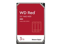 WD Red WD30EFAX - Disque dur - 3 To - interne - 3.5" - SATA 6Gb/s - 5400 tours/min - mémoire tampon : 256 Mo WD30EFAX