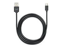Mobilis - Câble USB - 24 pin USB-C (M) pour USB (M) - USB 2.0 - 1 m - noir 001278