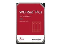 WD Red Plus WD30EFZX - Disque dur - 3 To - interne - 3.5" - SATA 6Gb/s - 5400 tours/min - mémoire tampon : 128 Mo WD30EFZX