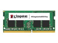 Kingston ValueRAM - DDR4 - module - 8 Go - SO DIMM 260 broches - 3200 MHz / PC4-25600 - CL22 - 1.2 V - mémoire sans tampon - non ECC - pour Intel Next Unit of Computing 11, 12 KVR32S22S8/8