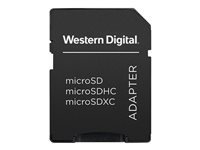 WD - Adaptateur de carte (microSD, microSDHC, microSDXC) - Secure Digital WDDSDADP01