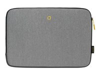 DICOTA Skin FLOW - Housse d'ordinateur portable - 13" - 14.1" - gris, jaune D31743